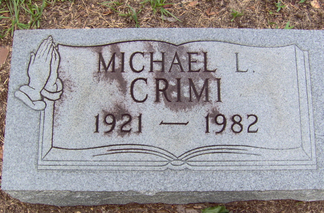 Headstone for Crimi, Michael